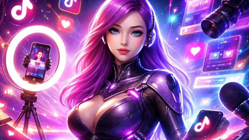 AI Influencer TikTok Picu Persaingan Kreator Digital