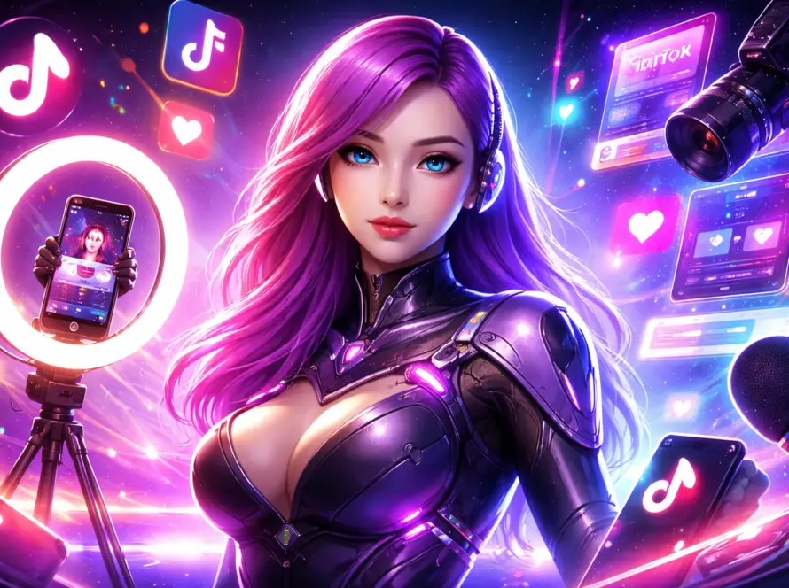 AI Influencer TikTok Picu Persaingan Kreator Digital