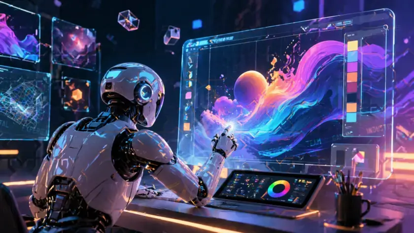 AI Visual Interaktif Jadi Tren Desain 2026