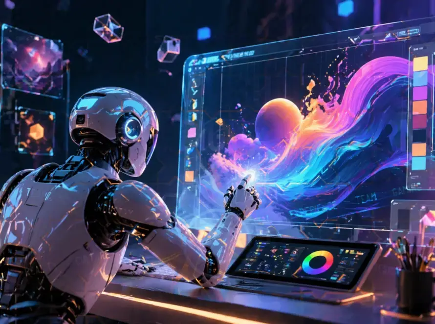 AI Visual Interaktif Jadi Tren Desain 2026