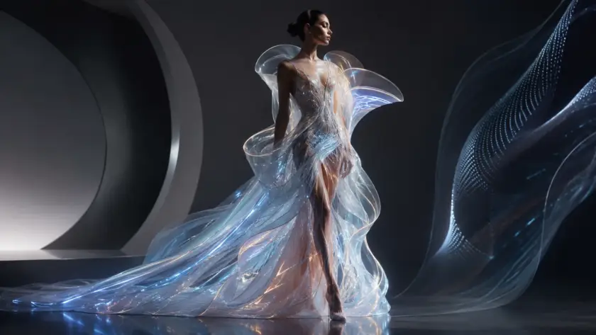 AI Couture Iris van Herpen Ubah Visual Fashion