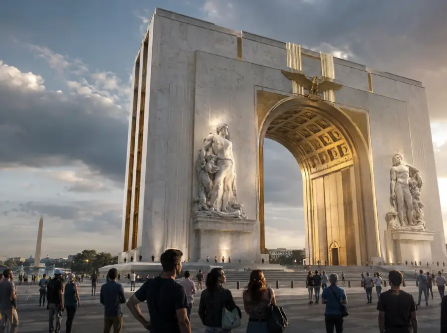 Arc de Trump dan Debat Monumen Modern