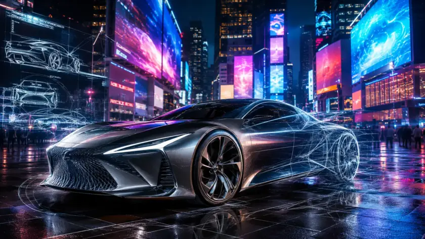 Desain Lexus Times Square Jadi Panggung Kreatif