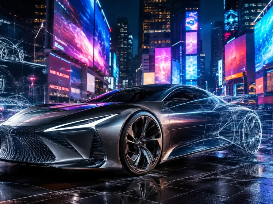 Desain Lexus Times Square Jadi Panggung Kreatif