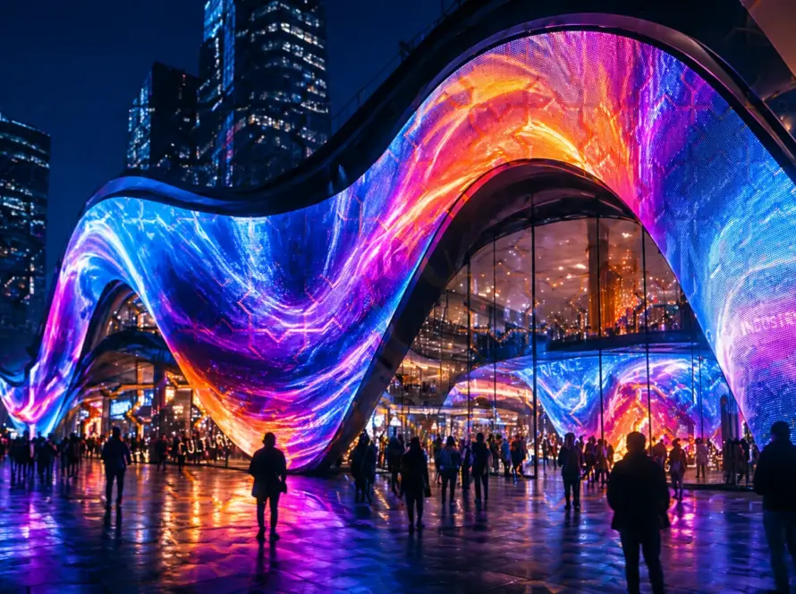 LED Display Fleksibel Ubah Industri Visual 2026
