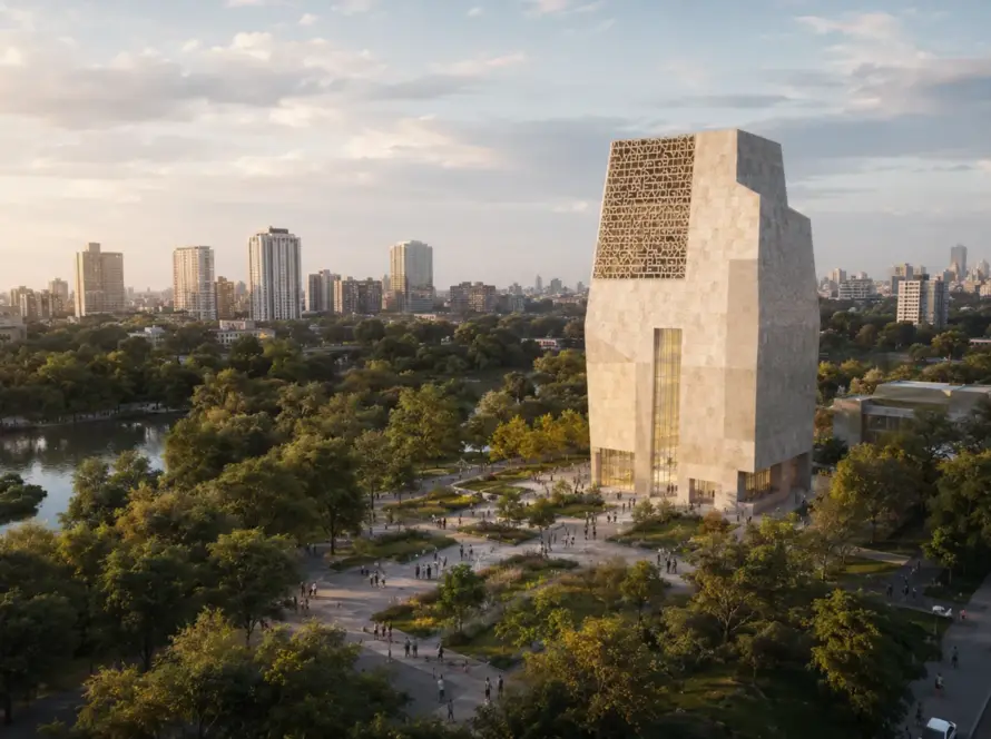 Obama Center Ubah Visual Modern Chicago