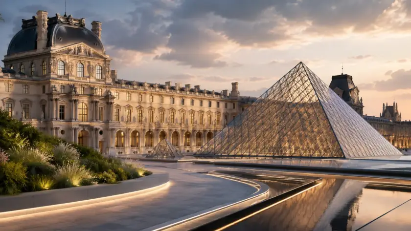 Renovasi Louvre Buka Wajah Visual Masa Depan