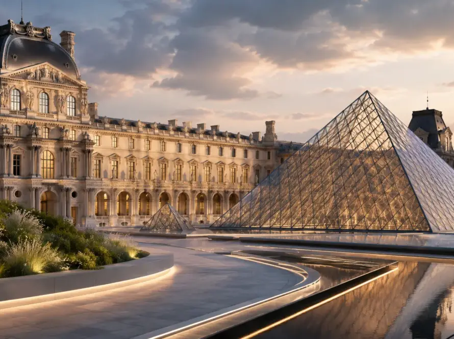 Renovasi Louvre Buka Wajah Visual Masa Depan