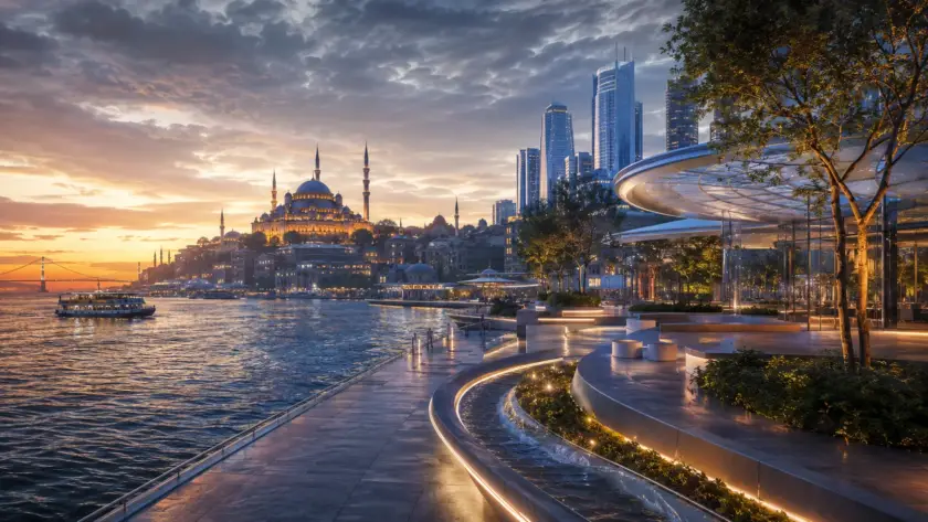 Visual Kota Masa Depan dari Forum Istanbul