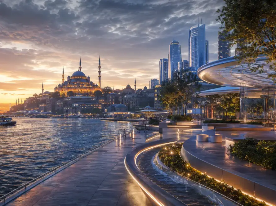 Visual Kota Masa Depan dari Forum Istanbul