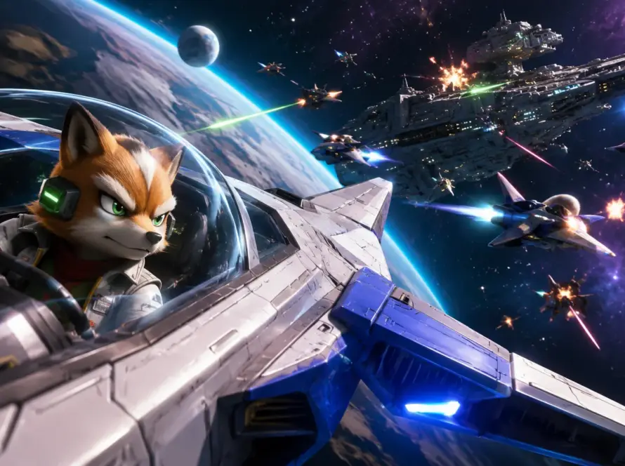 Star Fox Switch 2 Pamer Visual Sinematik Baru