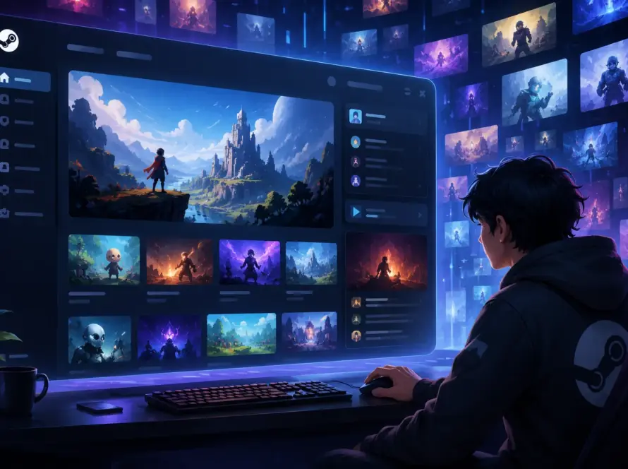 Steam Redesign dan Masa Depan UI Indie