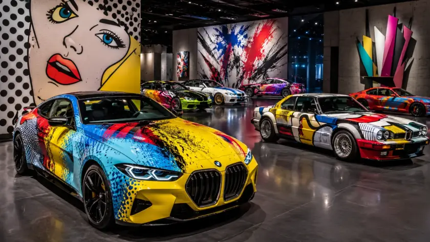 BMW Art Cars Berkumpul, Pop Art Jalanan Ikonik