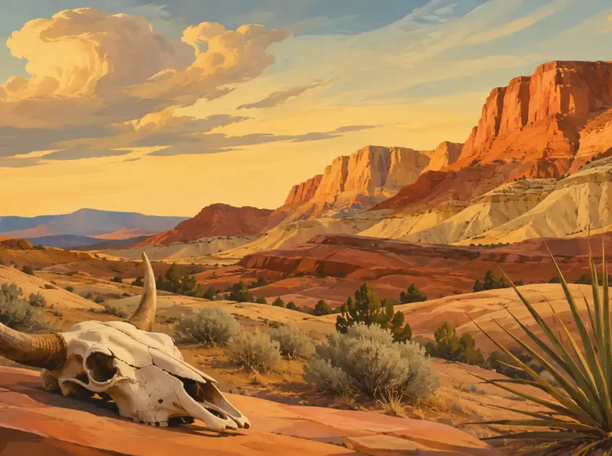 Georgia O’Keeffe Ghost Ranch Kembali Viral