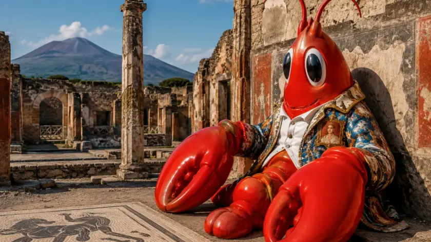 Lobster Pop Art Philip Colbert Serbu Pompeii