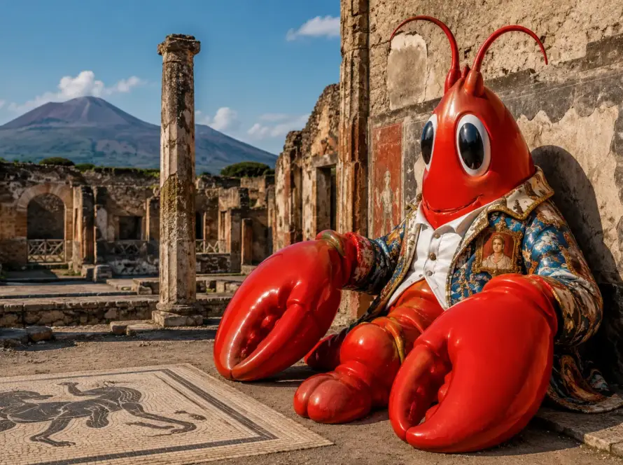 Lobster Pop Art Philip Colbert Serbu Pompeii